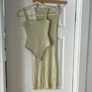 Calle Del Mar Skirt and Bodysuit Small